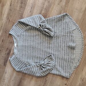 5/$15 Altar'd State Stripe Shirt, size L